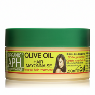APH olive oil hair mayonnaise 200ml intense repair mask for strong smooth shiny hair