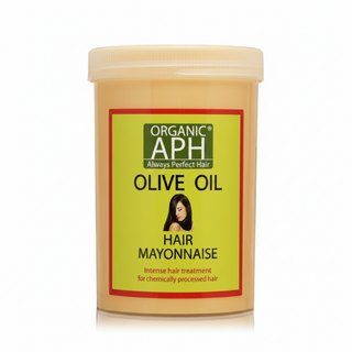 APH olive oil hair mayonnaise 500ml for deep repair moisture softness and healthy hair conditioning care