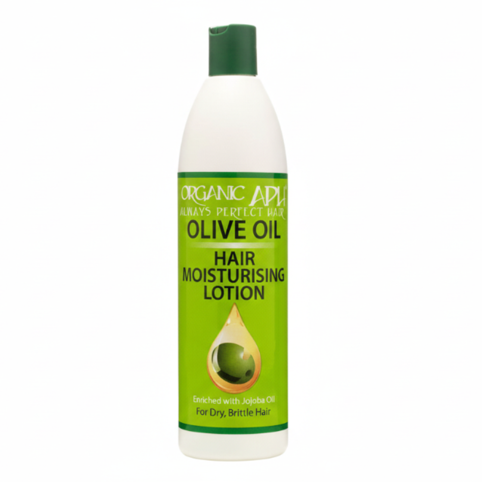APH olive oil hair moisturising lotion 500ml hydrate nourish smooth soft shiny hair