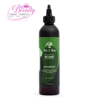 AS I AM Rosemary Shampoo 237ml | Strengthens, Moisturizes & Balances Scalp