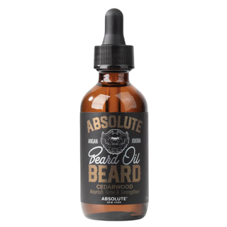 Absolute beard oil cedarwood 60ml nourishes tames and strengthens beard facial hair care