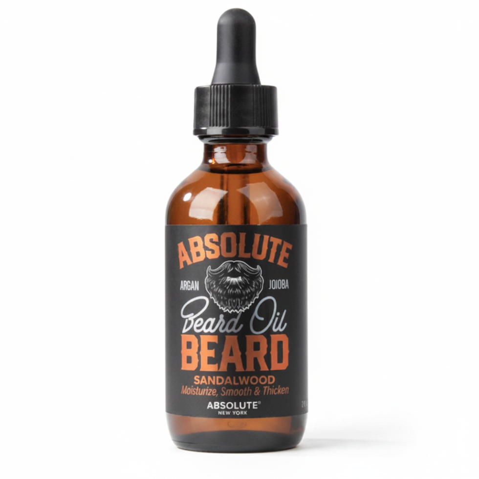 Absolute beard oil sandalwood 60ml moisturize thicken soften beard facial hair care
