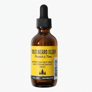 Absolute hot beard oil tea tree peppermint 60ml JBCO beard growth revitalizing oil