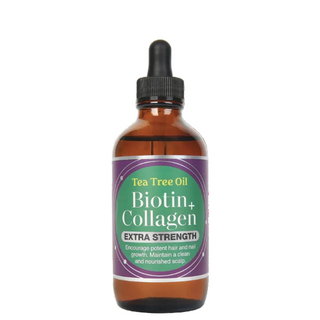 Absolute hot biotin collagen hair growth oil 4oz extra strength scalp nourishing hair oil