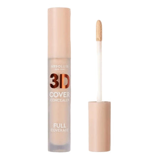 absolute new york 3d cover concealer mfdc01 neutral porcelain full coverage 24h matte makeup product