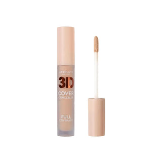 absolute new york 3d cover concealer mfdc02 peachy ivory full coverage 24h color correcting makeup product