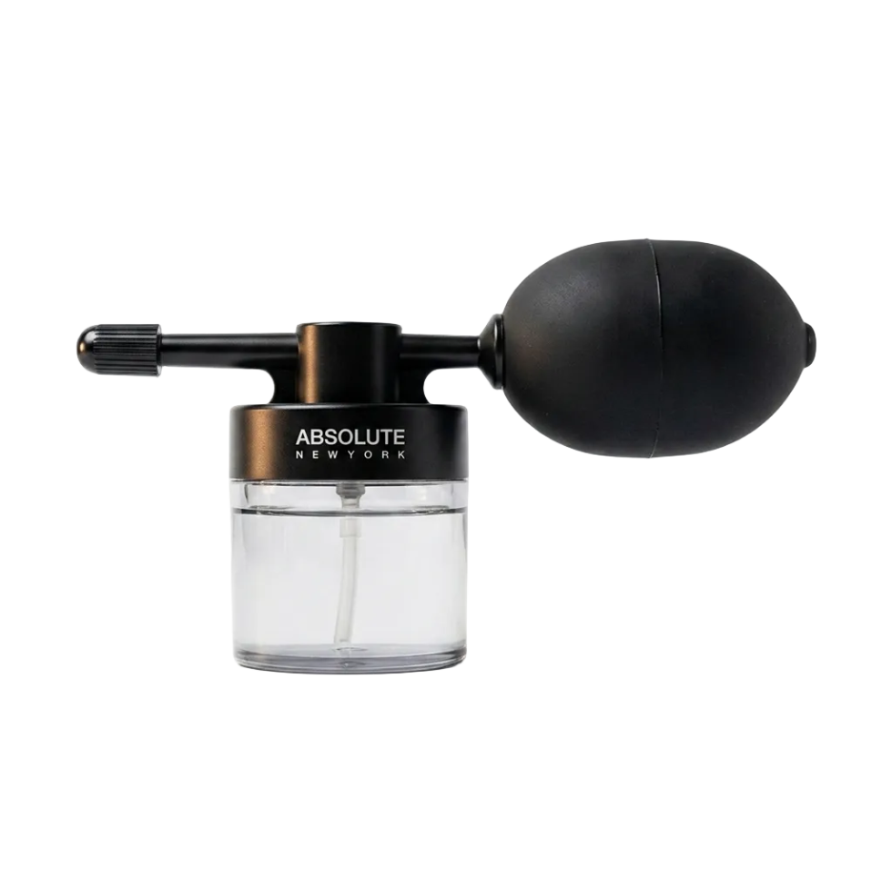 Regain fiber pump applicator applies hair fibers evenly for natural fuller hair look