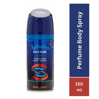addiction savage body spray men 150ml long lasting fresh scent masculine fragrance deodorant spray for daily use