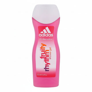 adidas fruity rhythm shower gel 250ml for refreshing fruity scent and gentle skin cleansing
