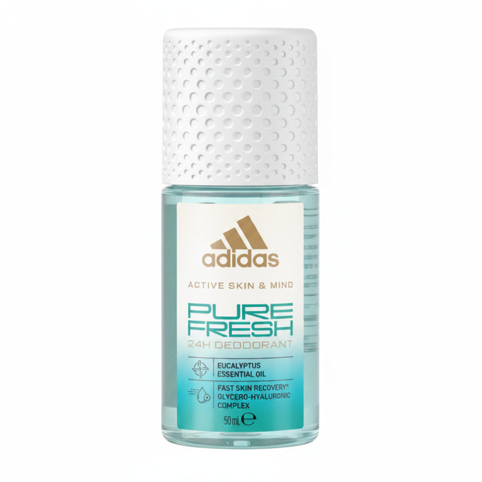 Adidas Pure Fresh 24Hr Deodorant 50ml | Long-Lasting Freshness & Odor Control