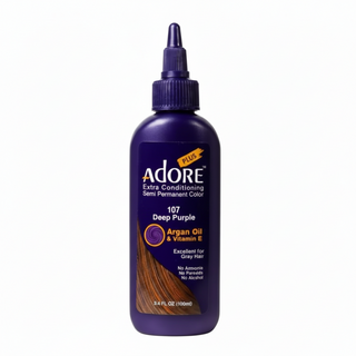 adore plus semi permanent hair color 354 cinnamon brown soft silky nourishing ammonia free dye
