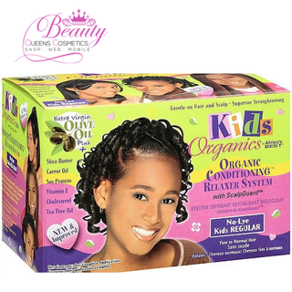 Kids Organics Africa's Best Natural Conditioning Relaxer System | One Application