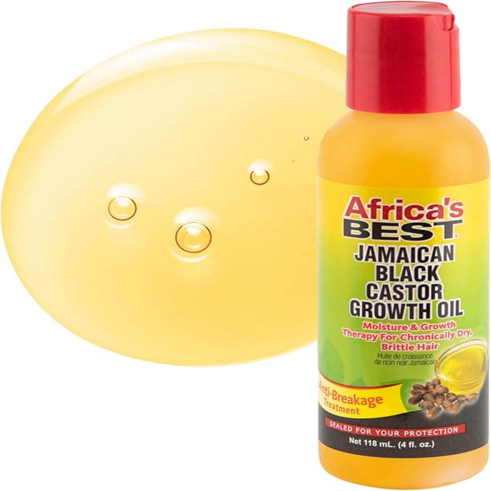 africa’s best jamaican black castor growth oil 118ml strengthen regrow hair