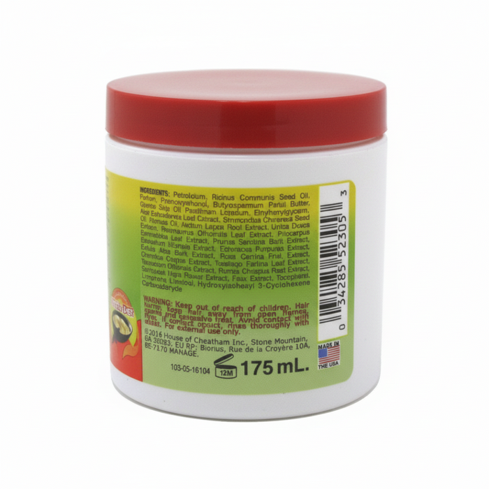 Le meilleur revitalisant pour cheveux et cuir chevelu à l'huile de ricin d'Afrique - Fabriqué avec du beurre de karité pur 5,25 oz