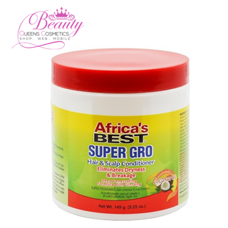 Africa's Best Herbal Gro Super Hair & Scalp Conditioner 149g | Strengthen & Moisturize
