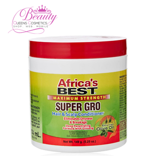 Africa’s Best Maximum Strength Super Gro Hair & Scalp Conditioner 149g | Hair Growth Care