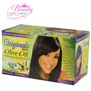 Originals By Africa's Best Olive Oil Conditioning Relaxer System – Regular Strength