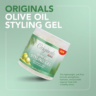 Originals Africa's Best Olive Oil Styling Gel 9oz | Strong Hold & Healthy Shine