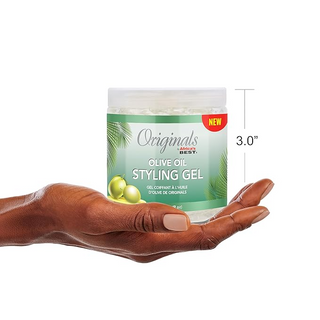 Originals Africa's Best Olive Oil Styling Gel 9oz | Strong Hold & Healthy Shine
