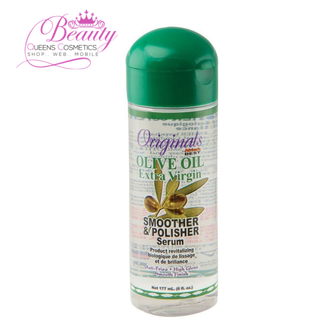 Africa's Best Organics Olive Oil Extra Virgin Smoother & Polisher Serum 177ml | Shine & Frizz Control