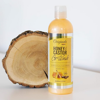 Africa's Best Originals Honey & Castor Co-Wash 355ml | Sulfate-Free Curl Cleanser