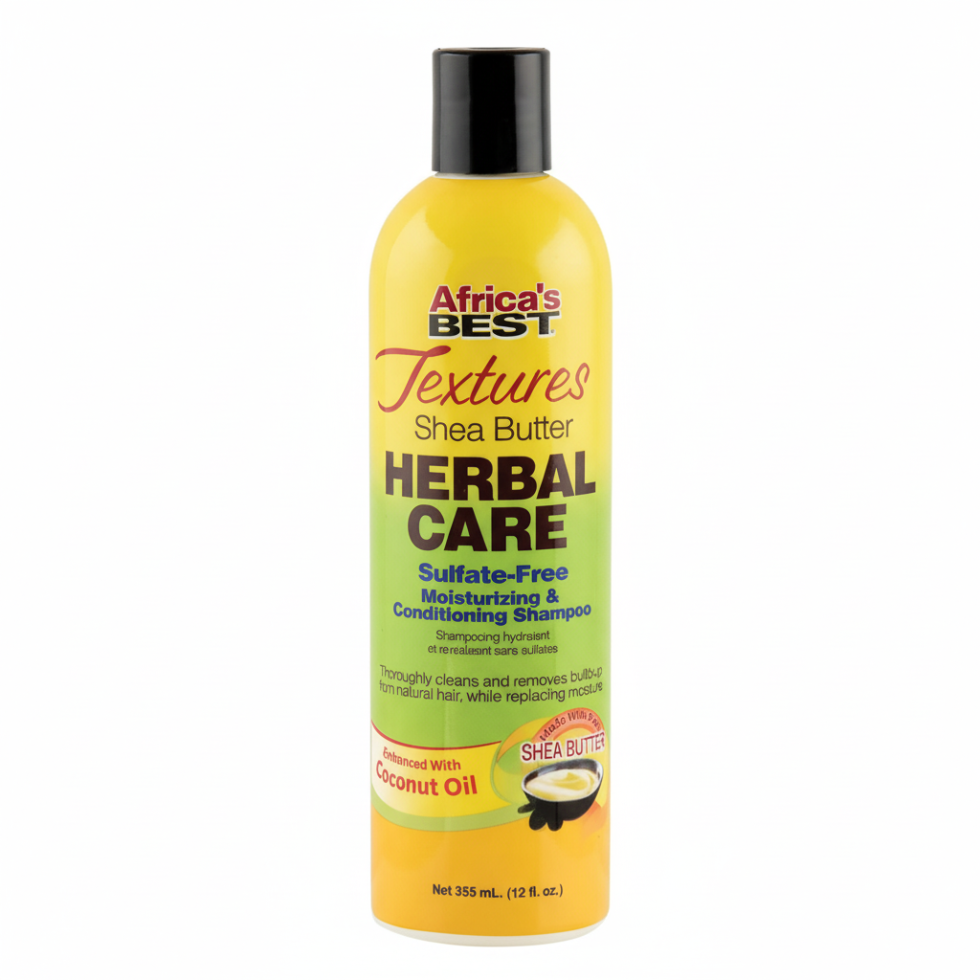 Africa's Best Shea Butter sulfate free moisturizing shampoo for dry and damaged hair