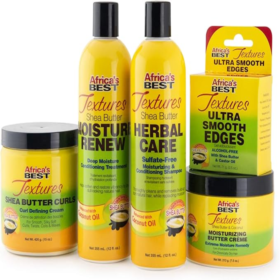 Africa's Best Shea Butter sulfate free moisturizing shampoo for dry and damaged hair