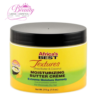Africa’s Best Textures Shea Butter & Coconut Moisturising Butter Creme 213g