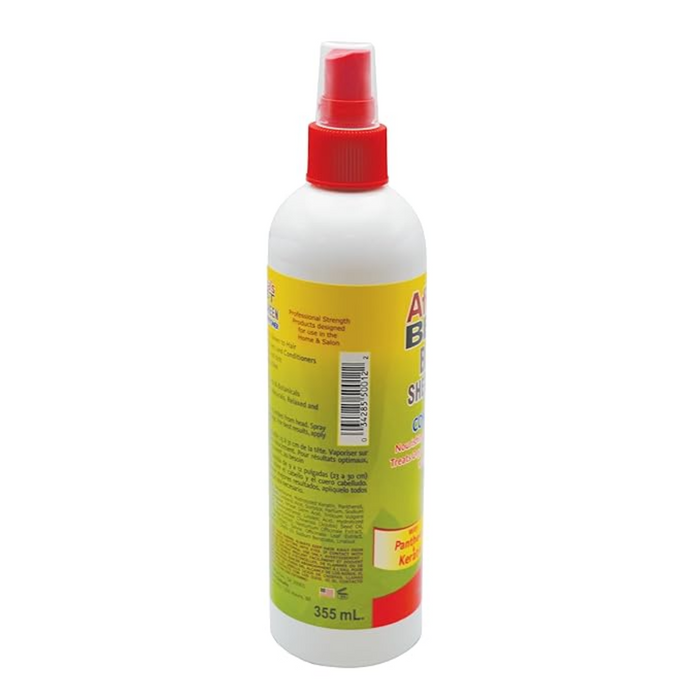 africas best braid sheen spray with conditioner 355ml moisturizing braid care spray for shiny soft refreshed and healthy braids and scalp care
