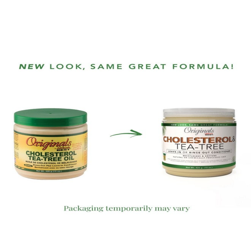 africas best cholesterol tea tree oil conditioner leave in rinse out hair repair moisturizing scalp treatment soft shiny healthy hair
