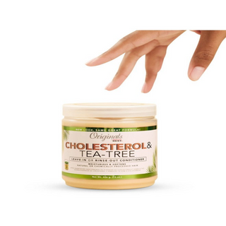 Africa’s Best Cholesterol Tea Tree Conditioner | Leave-In & Rinse-Out Repair Care