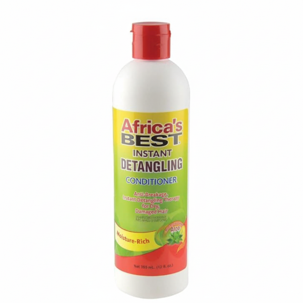 africa's best instant detangling conditioner 355ml smooth manageable tangle-free hair