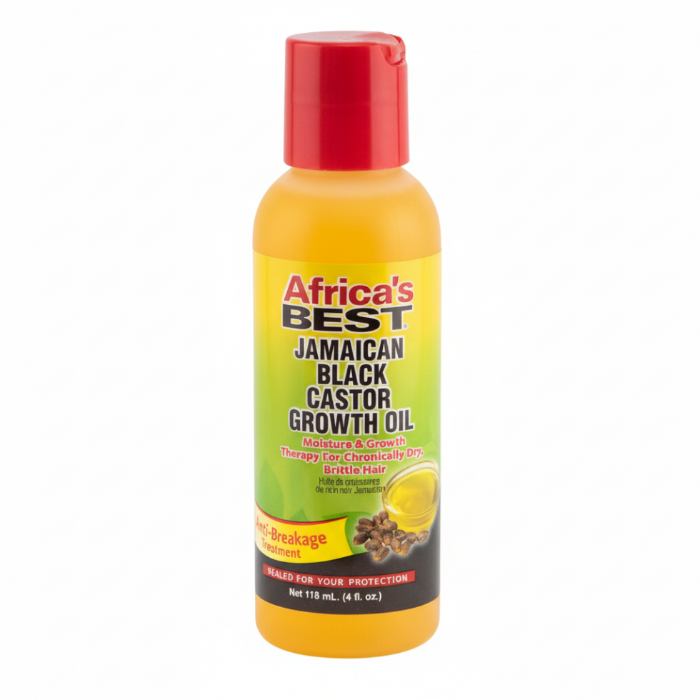 africa’s best jamaican black castor growth oil 118ml strengthen regrow hair