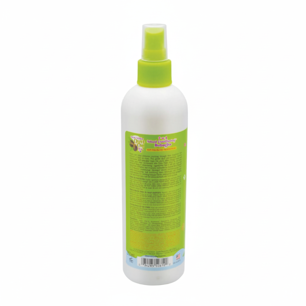 africas best kids organics detangler conditioning spray gentle hair care tangle free smooth soft manageable hair