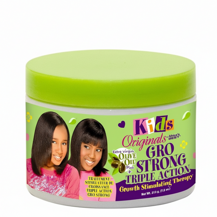 Africa's Best Kids Organics Gro Strong Therapy 213g | Triple Action Hair Care