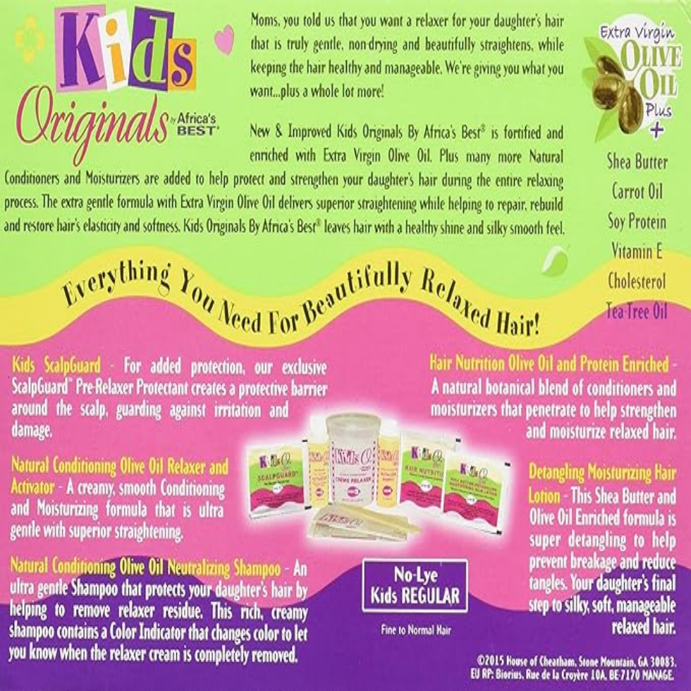 Africa's Best Kids Organics Organic Conditioning Relaxer System With Scalpguard - No Lye Regular8