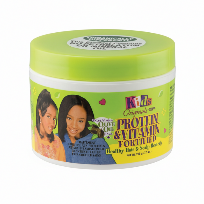 Africa’s Best Kids Organics Protein & Vitamin Remedy | Healthy Hair & Scalp Care