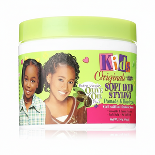 africa's best kids organics soft hold pomade & hairdress 114g gentle hair styling
