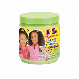 africa's best kids originals soft hold olive oil conditioning smoothing & styling gel 426g
