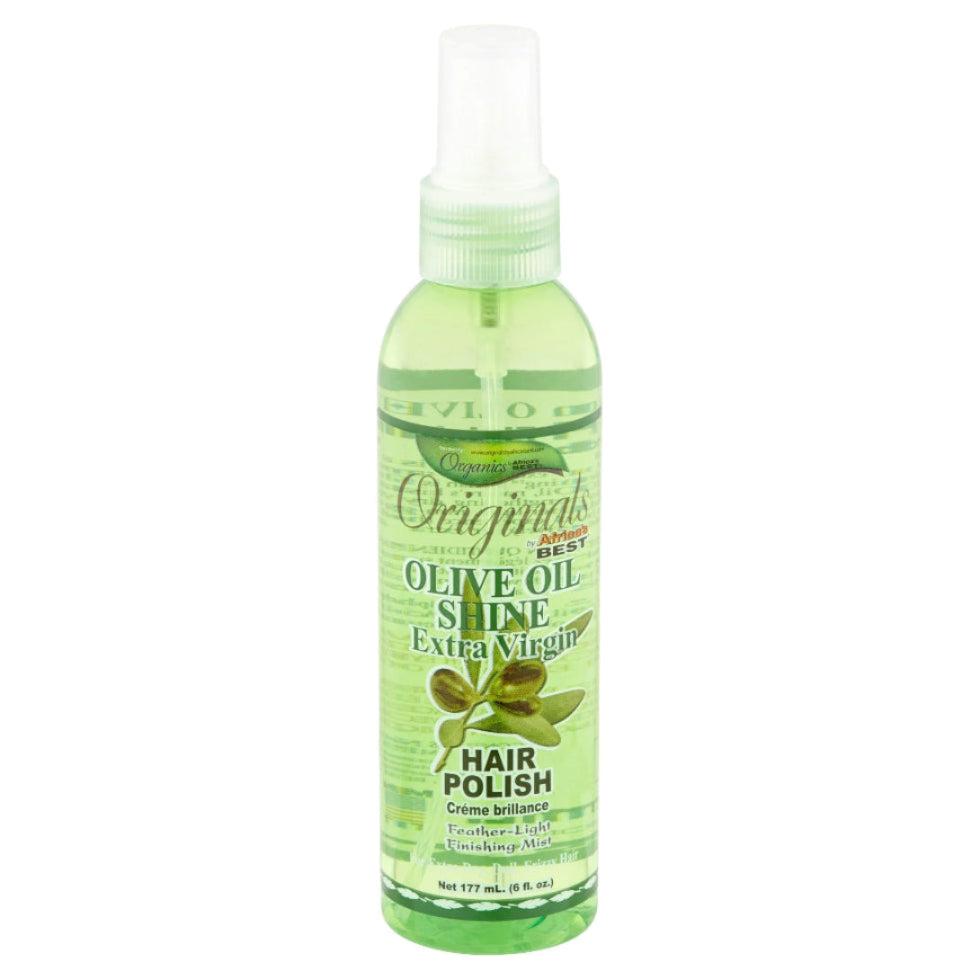 africas best olive oil hair polisher creme for shine frizz control and smooth soft hair