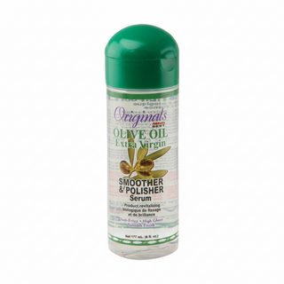 africas best olive oil smoothing serum for frizz control shine boost and silky smooth hair
