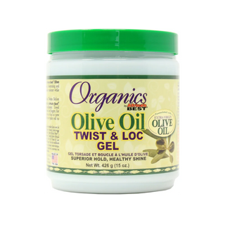 africas best olive oil twist loc gel strong hold styling gel defines twists locs frizz control shiny non flaking hair styling gel