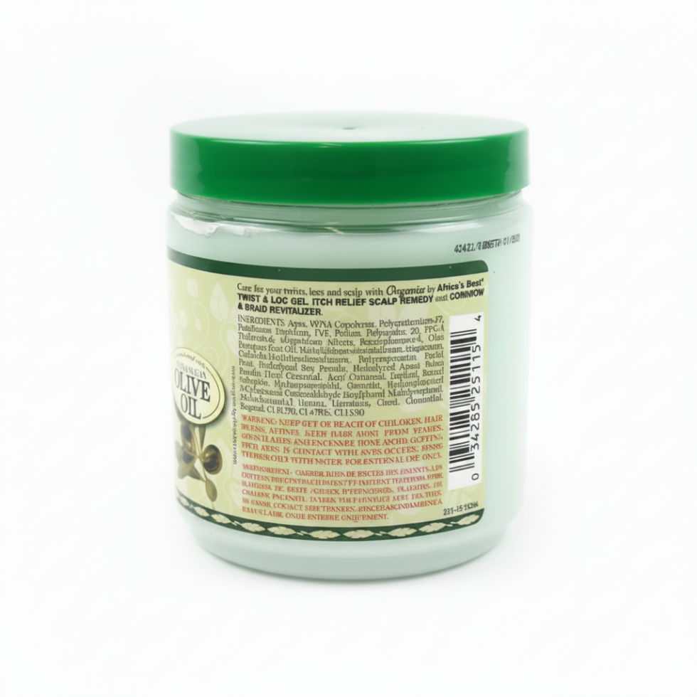 africa's best olive oil twist lock gel 426g define hold twists