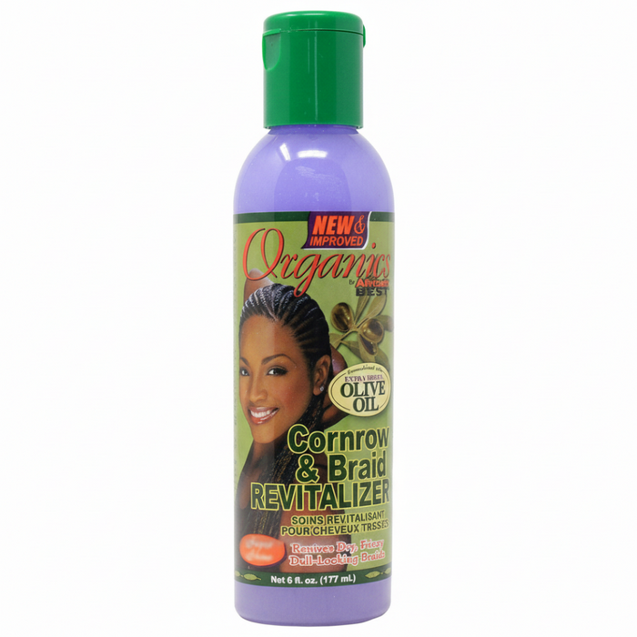 africa's best organics cornrow braid revitalizer 177ml scalp relief spray