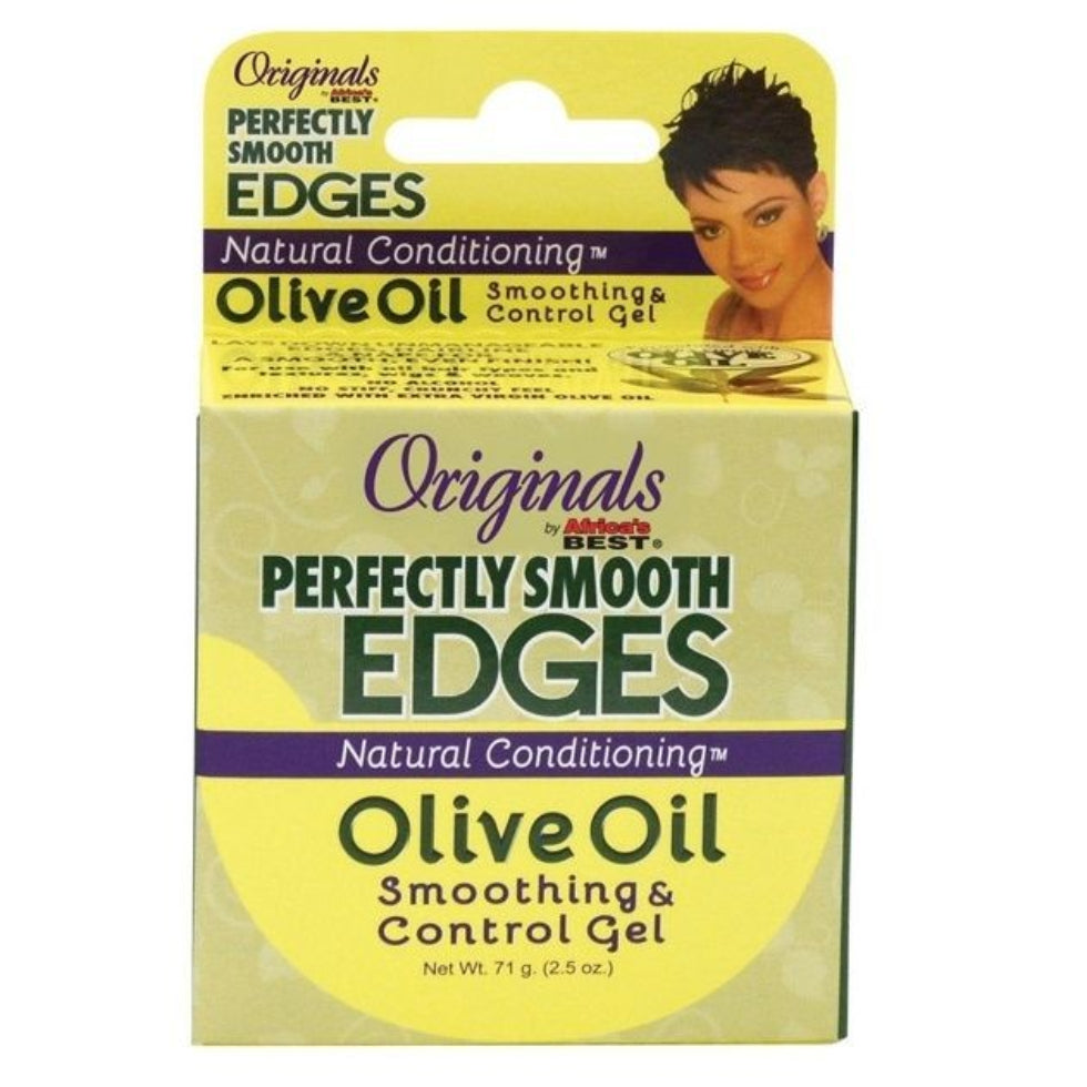 africas best organics perfectly smooth edges gel strong hold edge control olive oil styling gel frizz free sleek shiny hair edges