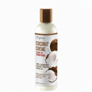 africa's best originals coconut creme leave-in conditioner 237ml hydrate nourish hair