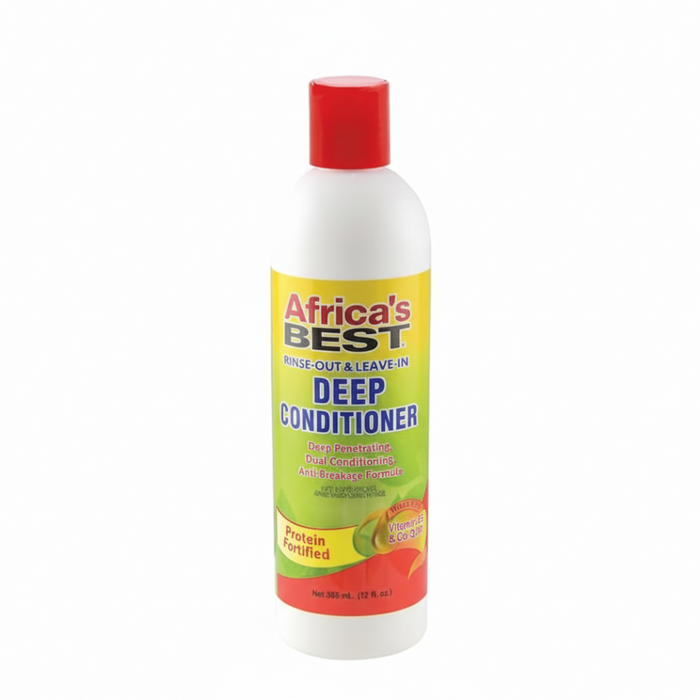 africa's best rinse out & leave-in deep conditioner 355ml hydrate strengthen hair