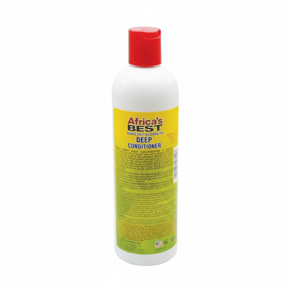 Africa's Best Rinse Out & Leave-In Deep Conditioner 355ml | Hydrate & Strengthen Hair