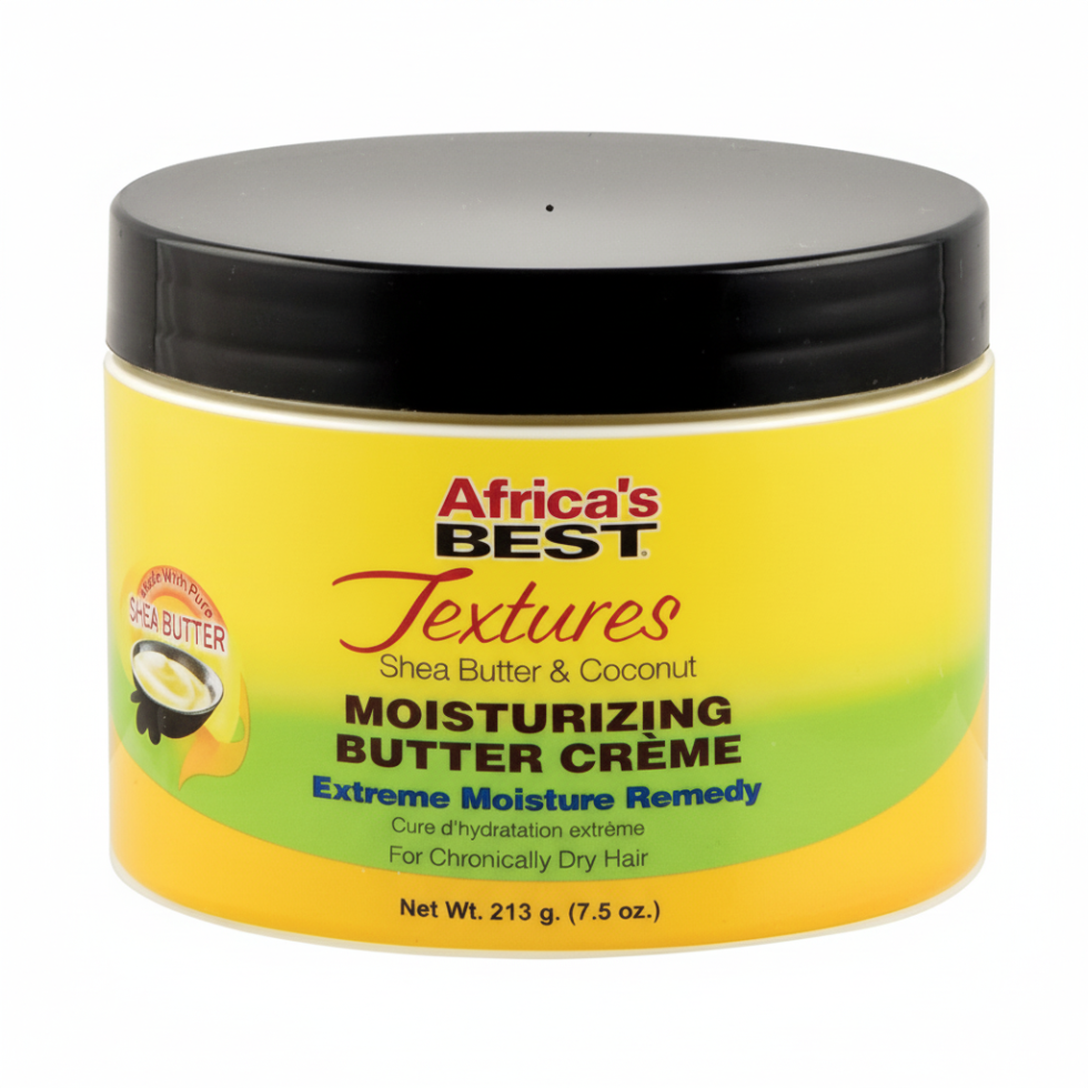 africas best textures shea butter coconut moisturizing butter creme hydrating softening frizz control shiny healthy textured hair care