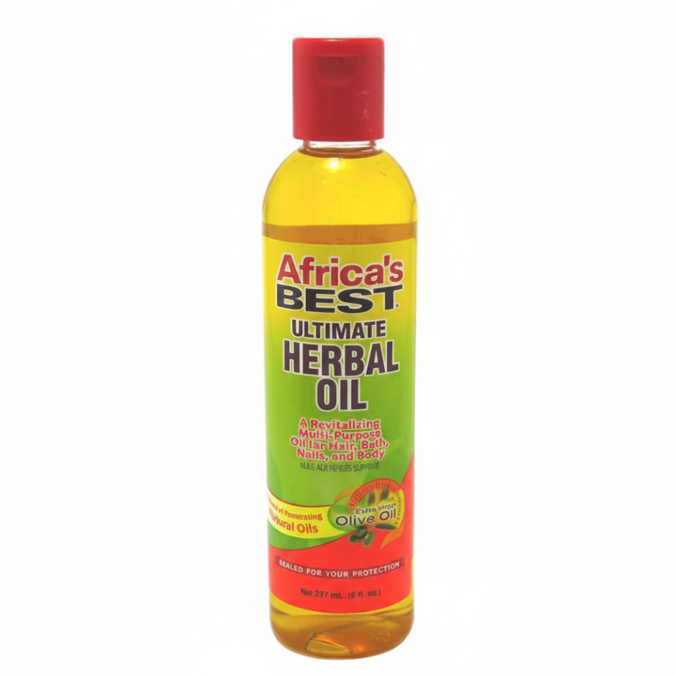 africas best ultimate herbal oil multi purpose hair body oil moisturizing nourishing shine soft healthy skin hair care